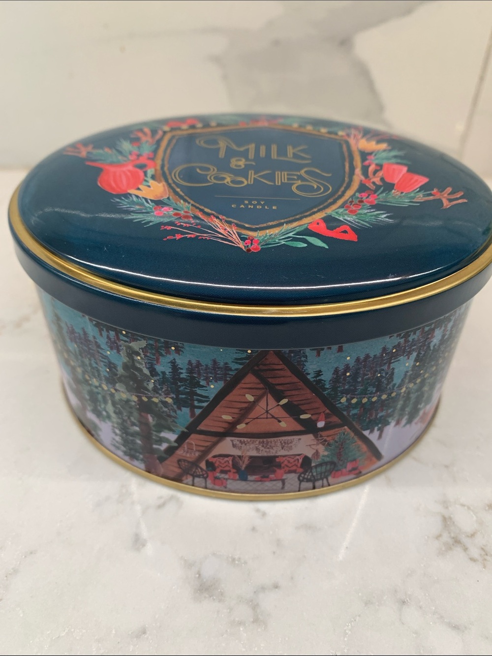 NEW Sold Out Anthropologie Milk & Cookies Candle - Picture 2 of 6